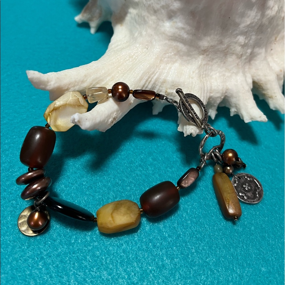 Silpada Sterling .925 Gemstone Bracelet 🌸